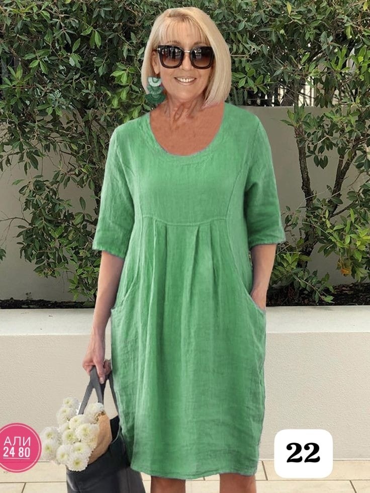 туника льняная,платье из хлопка и льна,платье большие размеры,женское платье больших размеров,платье женщин