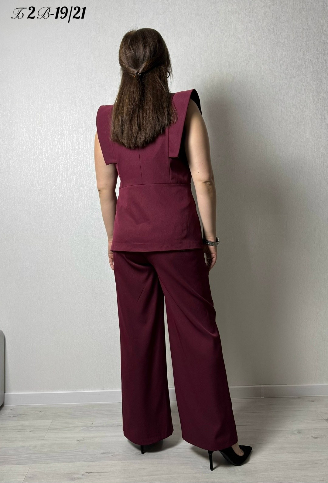 брючный костюм,брючный женский костюм,брючный костюм повседневный,комплект брючный,костюм брючный с жилетом gunuelle