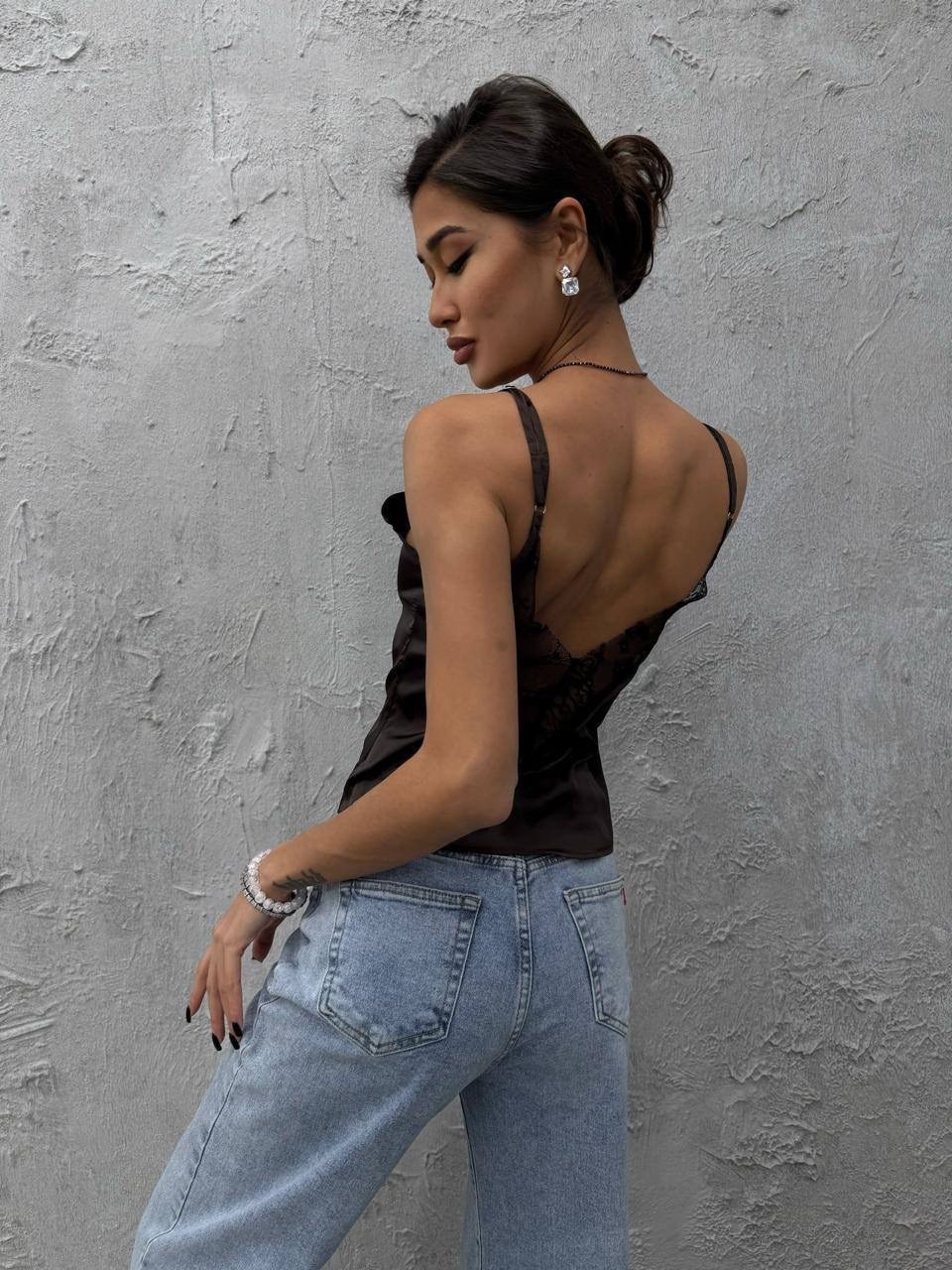 шелковый топ,шелковый топ с кружевом,майка с кружевами,топ с кружевом,шелковая майка