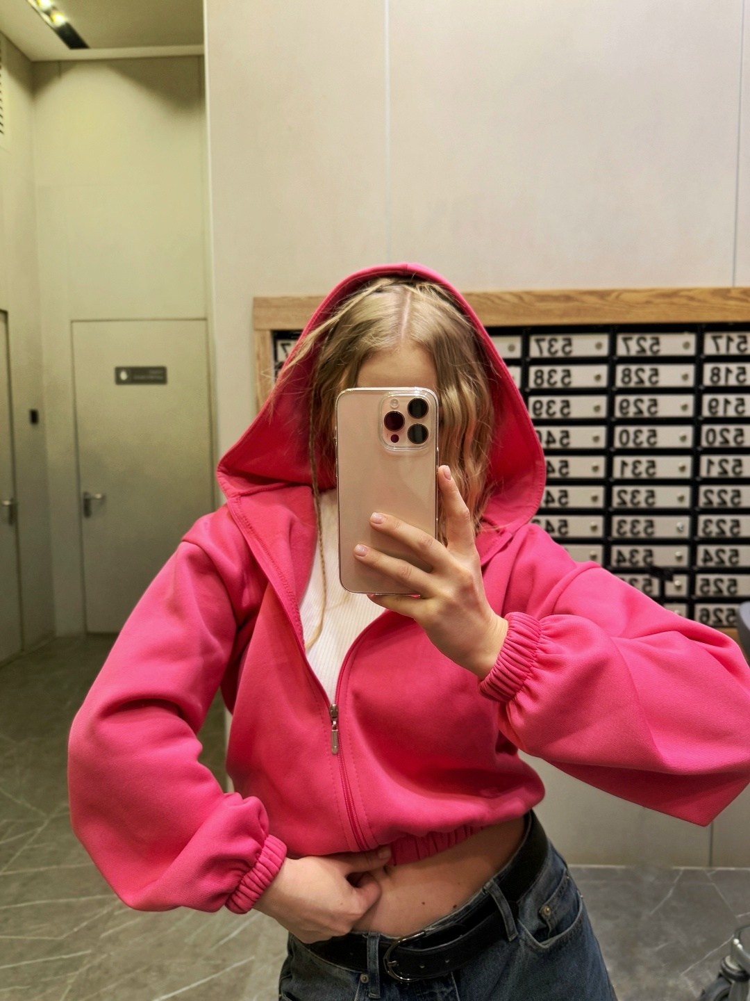 зип худи укороченная кофта на молнии с начесом amor fati,свитшот женская,оверсайз толстовка,худи укороченная кофта на молнии с начесом gh fashion цвет серый меланж,женское толстовка