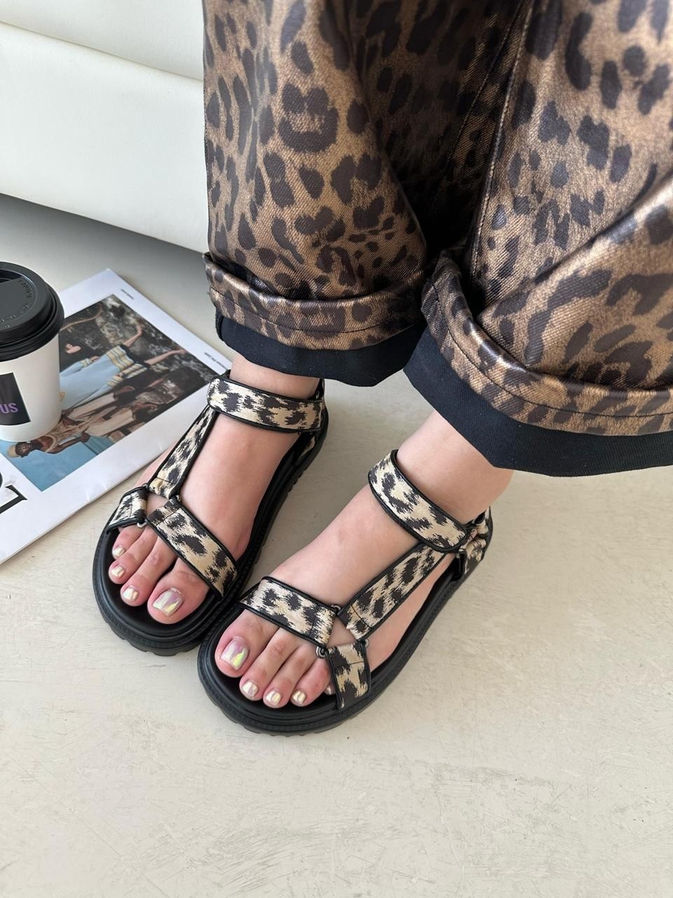 леопардовые сандалии эконика,леопардовые босоножки,леопардовые сандалии женские,босоножки леопард,босоножки летние