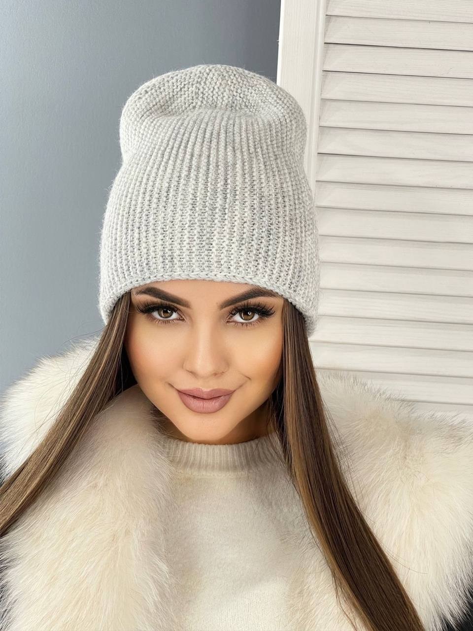 шапка универсальная,женская шапка,женская вязаная шапка,вяжем шапки,шапка бини