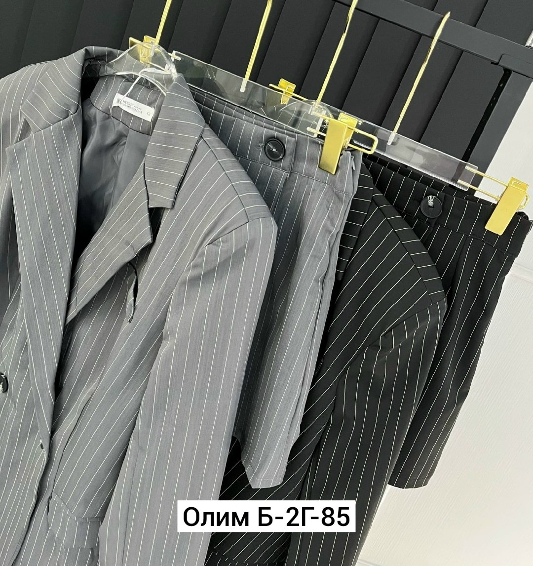 классический брючный костюм из костюмной ткани в полоску jurimex 3150,женский пиджак в полоску,брючный костюм,пиджак в полоску,брючный костюм в полоску