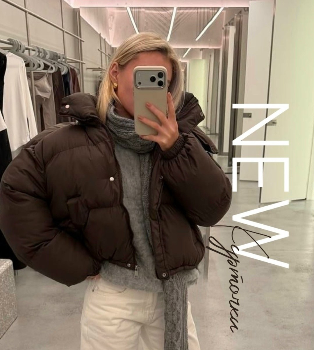 пуховик женский короткий,пуховик,куртка женская,женский пуховик,женская однотонная свободная куртка-пуховик