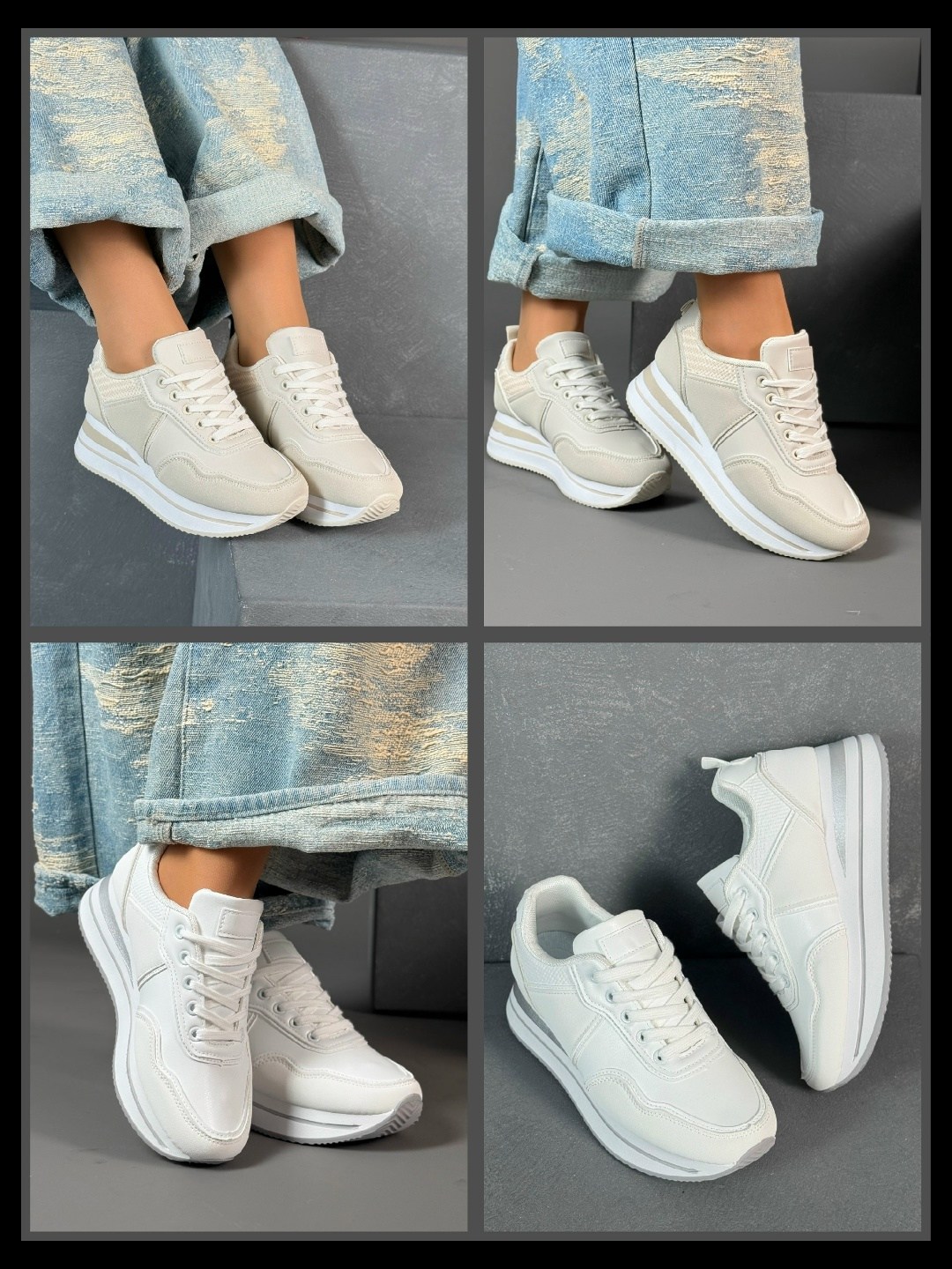 кроссовки женскиe,,кроссовки бежевые,кроссовки модные,кроссовки женские на высокой подошве