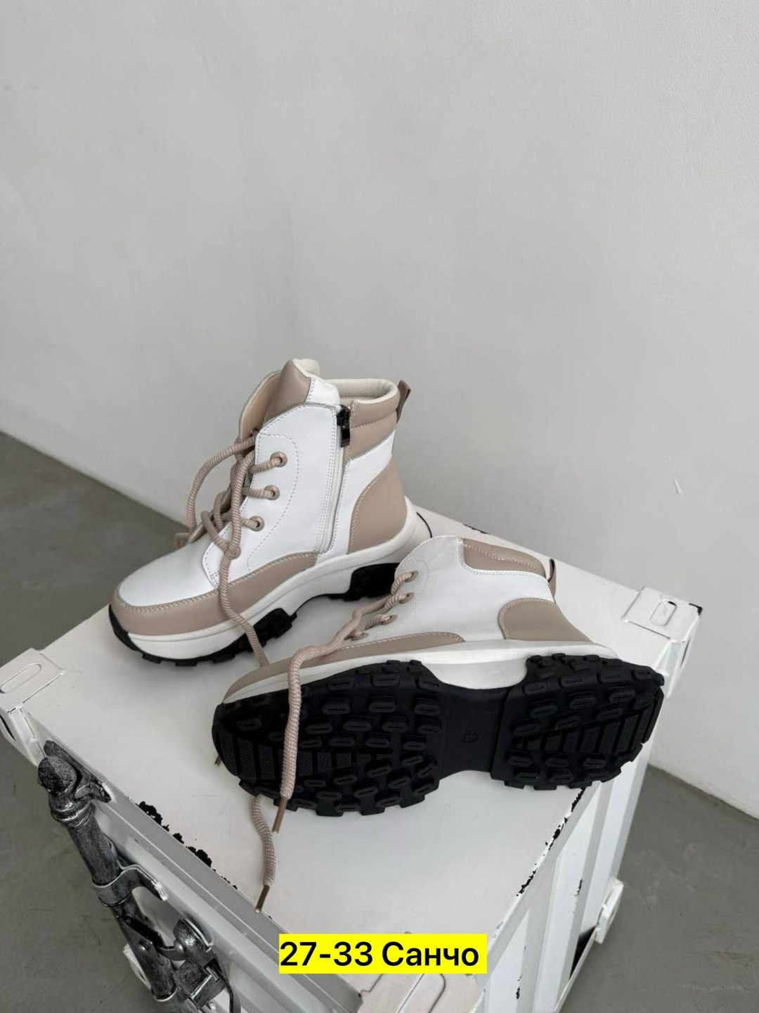 ботинки женские,, женская зимняя, женская,ботинки бежевый