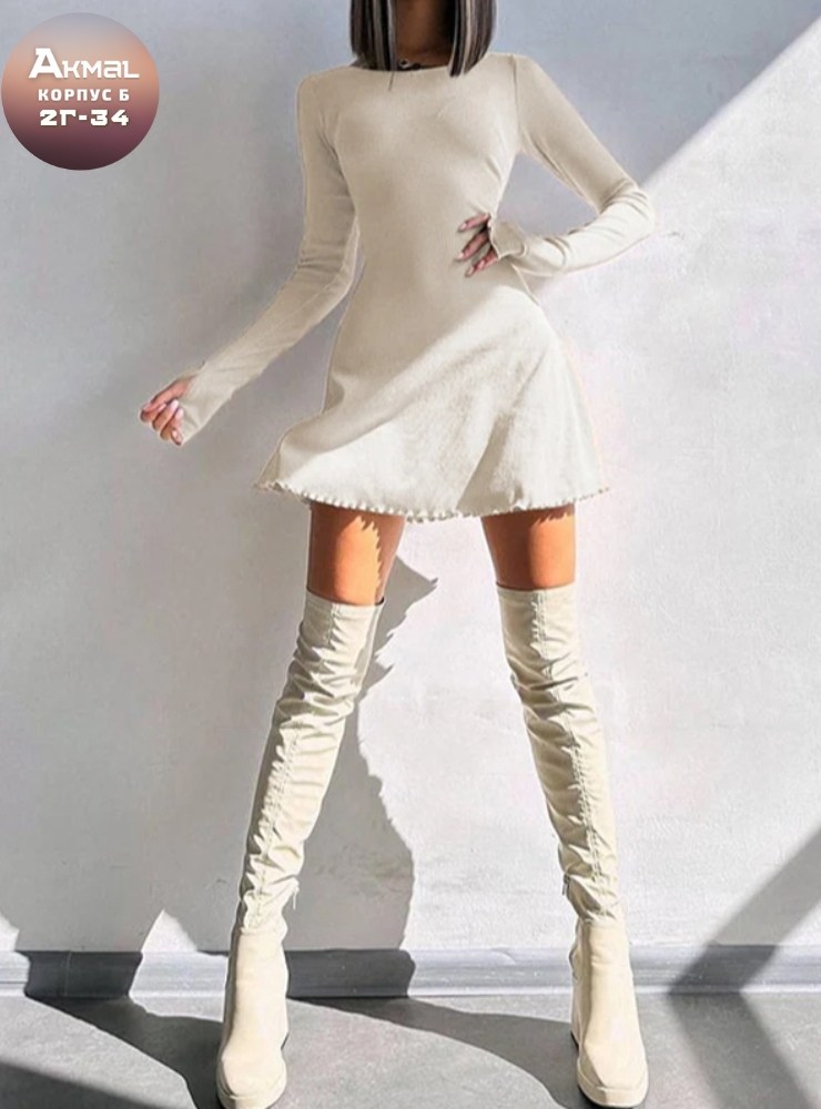 платье трикотажное короткое лапша,трикотажное платье мини,платье лапша расклешенное,платье трикотажное короткое лапша на завязках,женское трикотажное платье с длинными рукавами