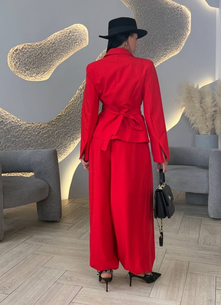 брючный костюм,женский брючный костюм,костюм брючный праздничный matreshka love,костюм с брюками,малиновый костюм женский брючный