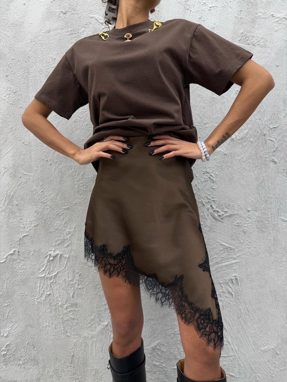 кружевная юбка,одежда в стиле,женская кофта,стильные наряды