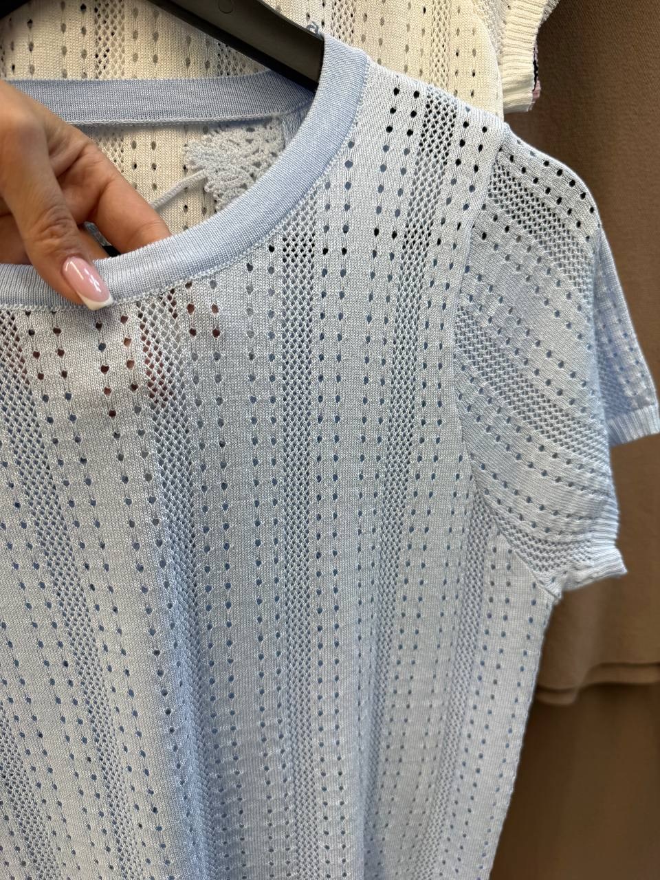 кофта женская,вязаная майка,вязаная футболка,трикотажный свитер,свитер вязаный