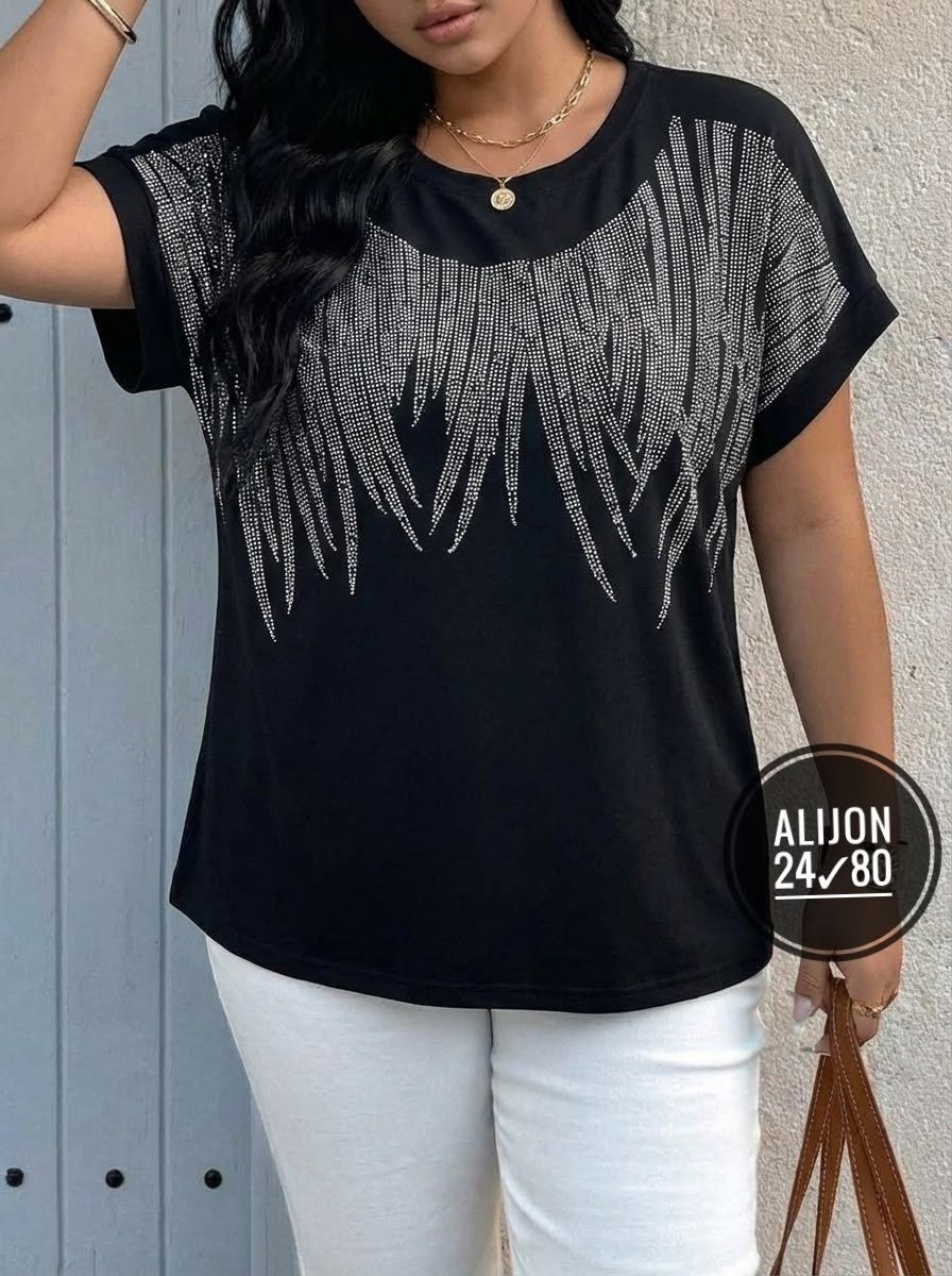 футболки женская,футболка больших размеров женская,футболки большие размеры со стразами,женская кофта,футболка со стразами