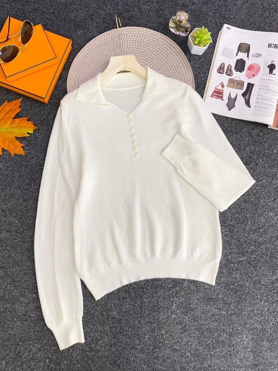 свитер с воротником,кашемировый свитер с воротником,кофта женская,свитера женские,вязаные свитера женские