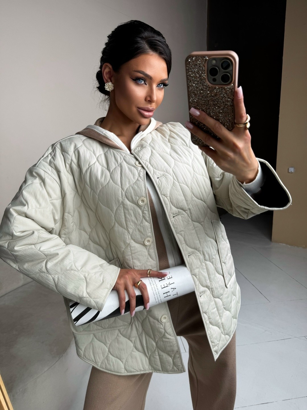 стеганая куртка,демисезонная куртка,куртка женская,стеганая куртка женская,стильная куртка