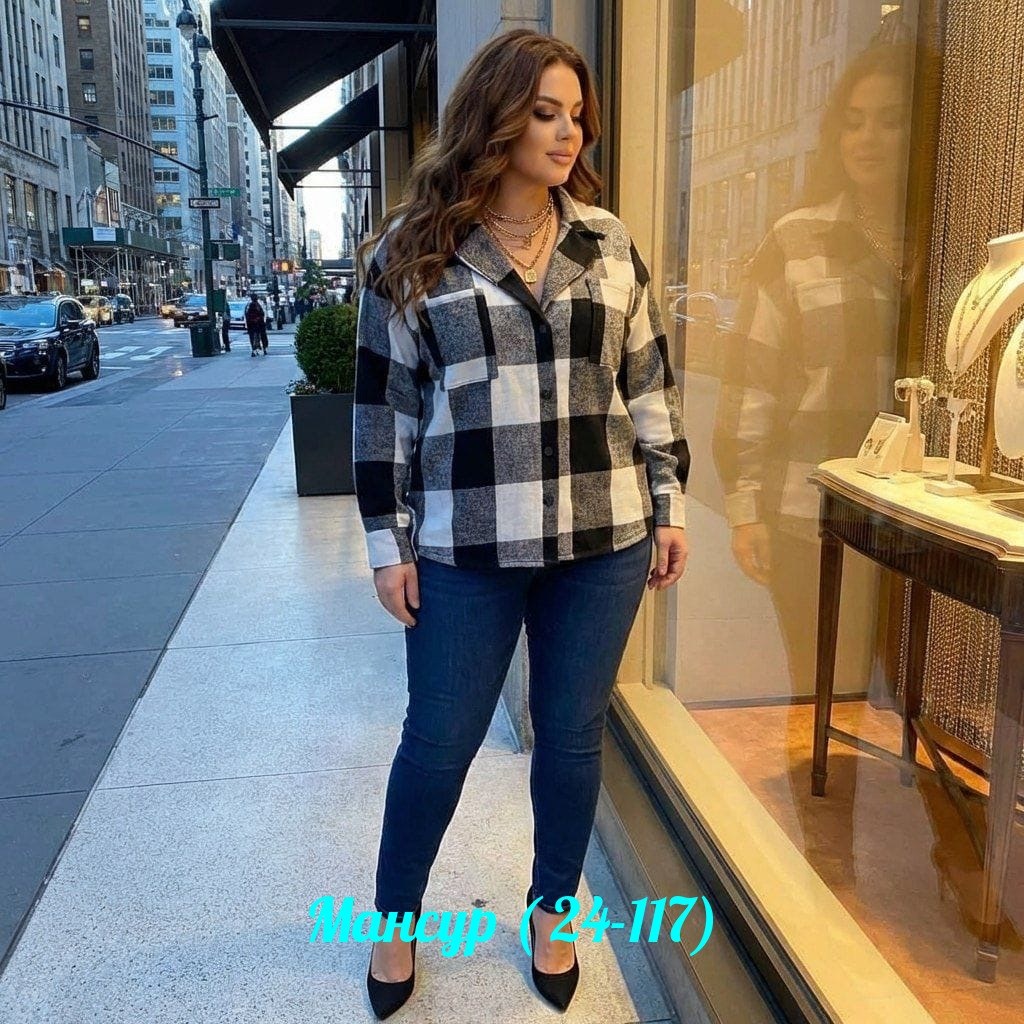 рубашка женская в клетку,рубашка оверсайз в клетку теплая хлопковая mars,женская рубашка,рубашка оверсайз в клетку теплая хлопковая,рубашка женская в клетку больших размеров