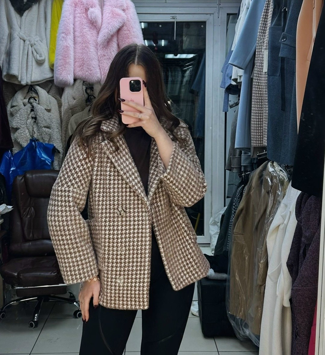 пальто гусиная лапка,полупальто,полупальто демисезонное,пальто демисезонная,пальто в клетку