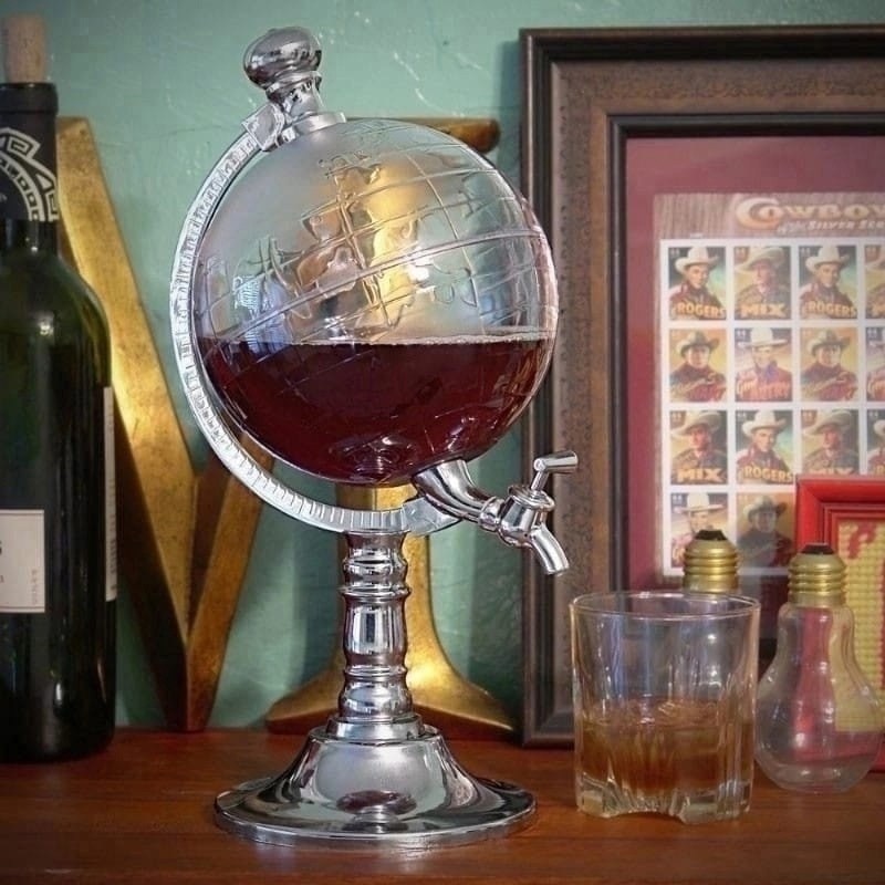 диспенсер для напитков глобус globe drink dispenser xl 3,5 л,диспенсер для напитков двойной на подставке,диспенсер для напитков глобус,диспенсер для напитков,диспенсер для напитков gastrorag