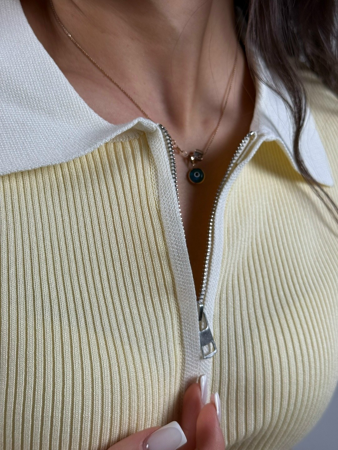 платье поло трикотажное мини emberens 292403939,платье женское трикотажное с воротником поло мини молочного цвета,трикотажное платье,трикотажное платье миди,платье женское трикотажное с воротником пол