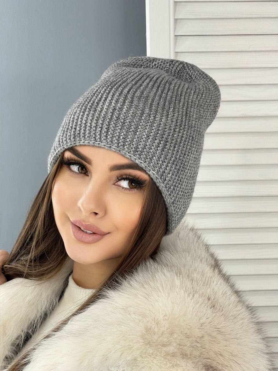 шапка универсальная,женская шапка,женская вязаная шапка,вяжем шапки,шапка бини