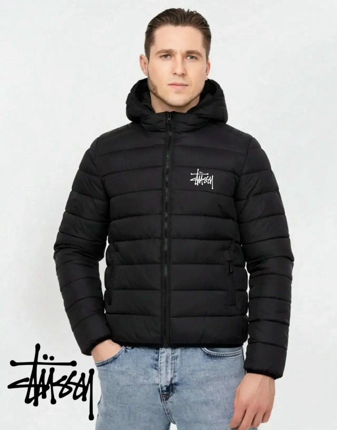 куртка мужская зимняя stussy,зимняя куртка stussy,куртка stussy,куртка мужская stussy теплая зимняя,куртка зимняя stussy 800 fill дутый утепленный пуховик retro stussy