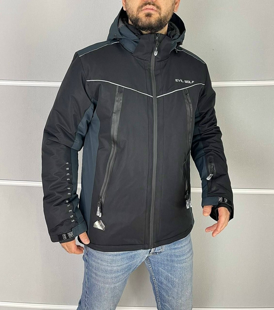 куртка горнолыжная evil wolf,мужская зимняя горнолыжная куртка evil wolf,горнолыжная куртка мужская,volki куртки мужские горнолыжные желтые,куртка горнолыжная