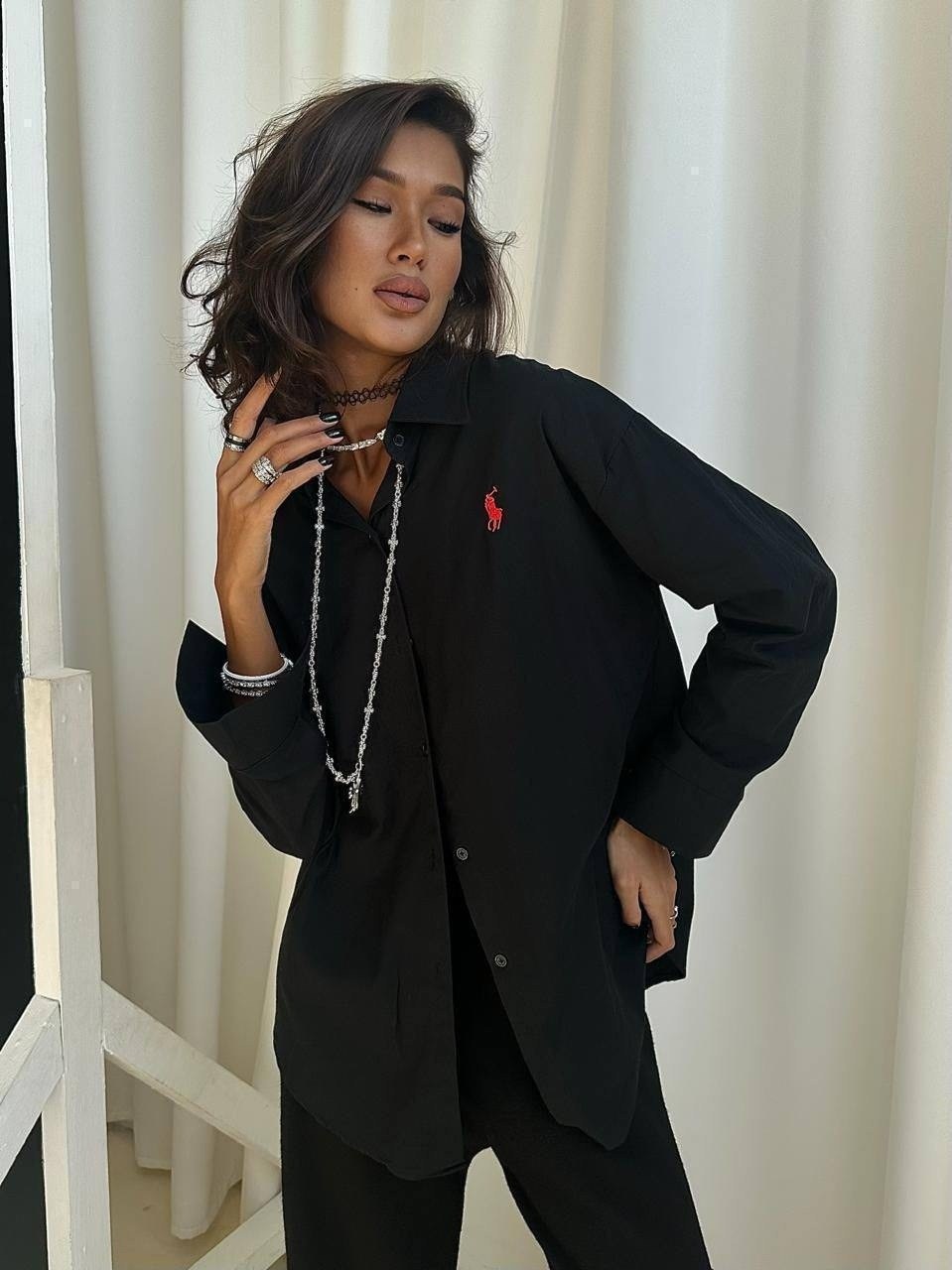 рубашка женская vista mare g119202626 белая 44 ru,женская белая рубашка,белая рубашка оверсайз,женская рубашка,белая длинная рубашка oversize