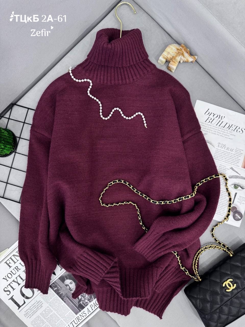 свитер женский,свитер оверсайз с горлом легкий теплый vale vi,кофта женская,свитеры,свитер с воротником