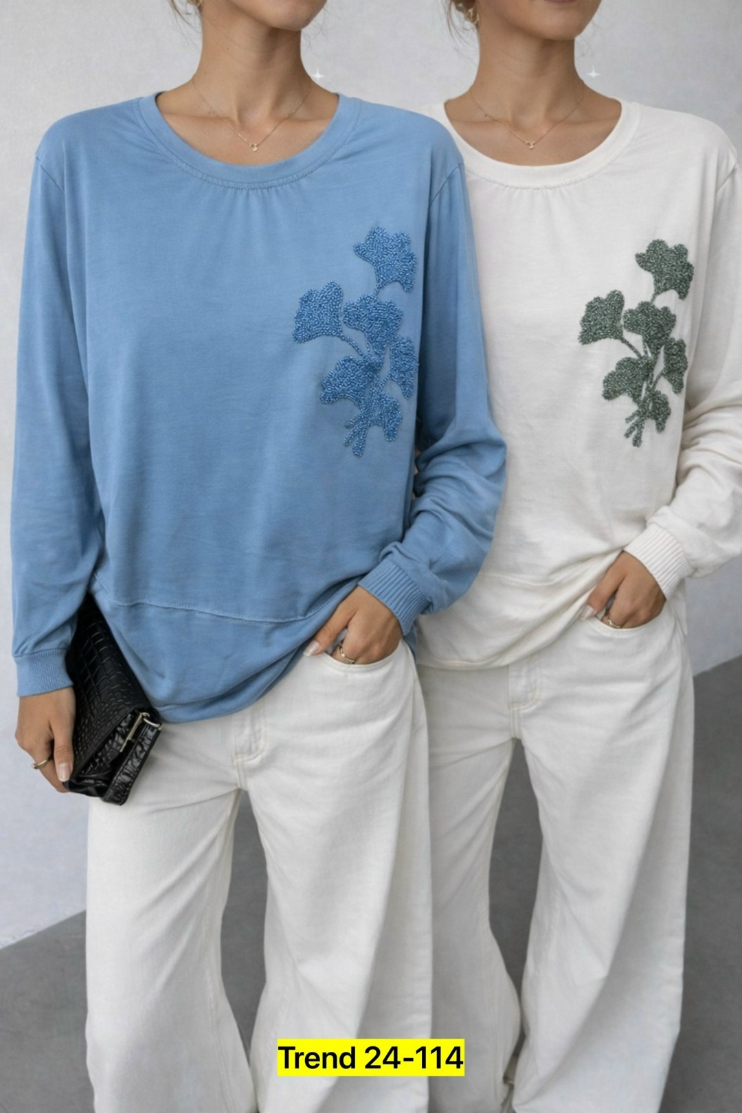 свитшот зеленый женский,женский свитшот,свитшот,свитшот с вышивкой,свитшот "адель"