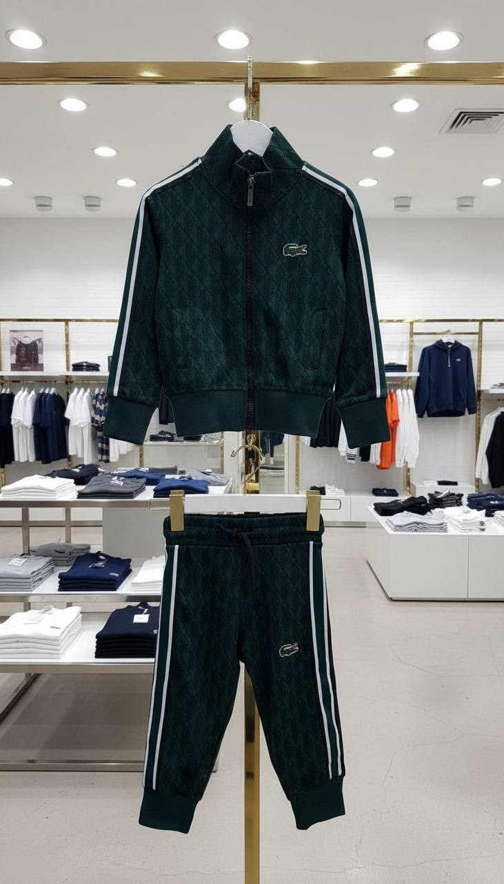 lacoste mens paris zip-up jacquard tracksuit in green,спортивный костюм lacoste,спортивные костюм,костюм lacoste мужской,lacoste олимпийка