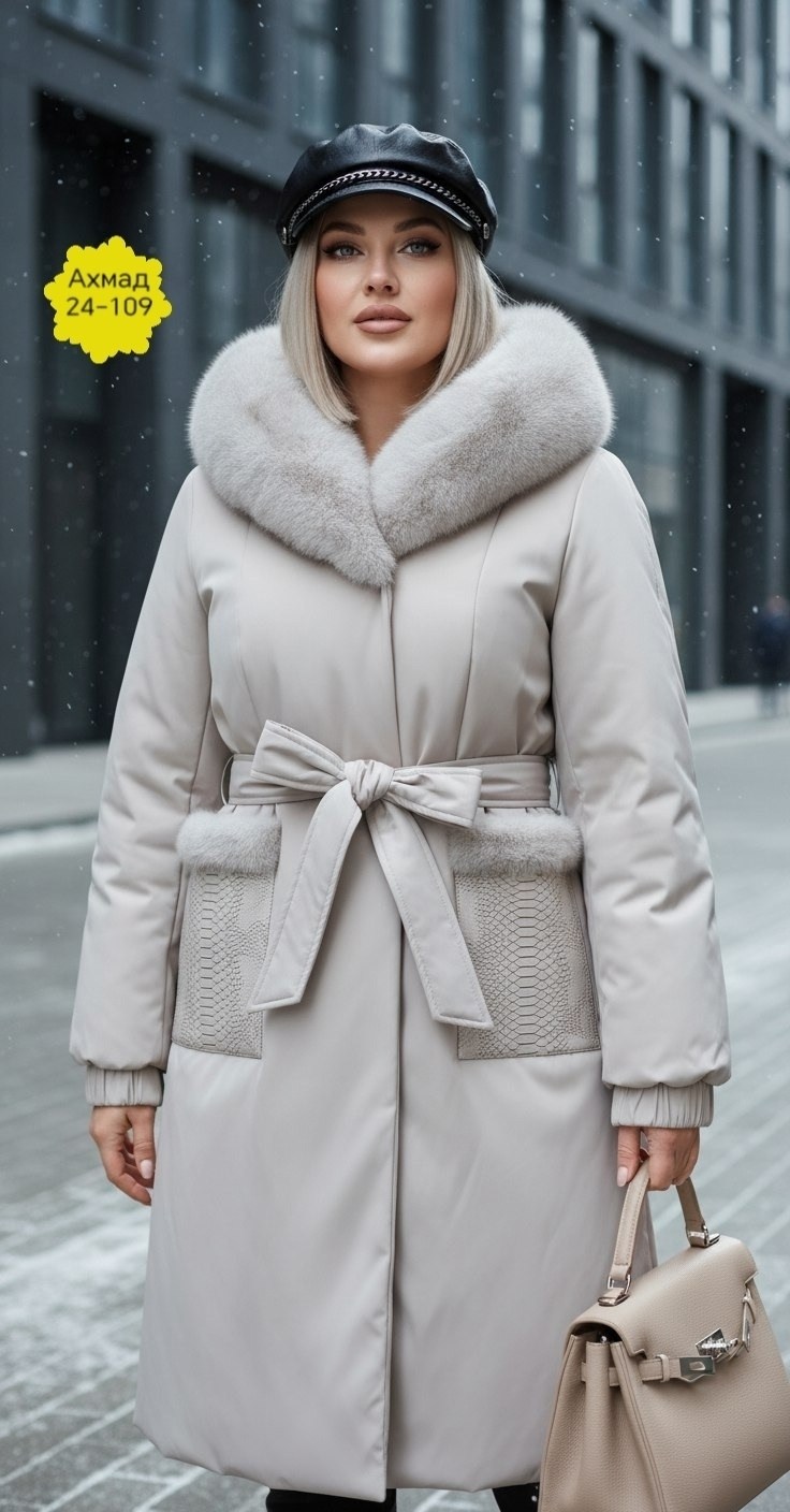 длинное зимнее пальто с мехом норки bomfurs,пуховики с мехом,пальто с меховым воротником,пальто женское зимнее с норкой натуральной люкс класса,пальто женские