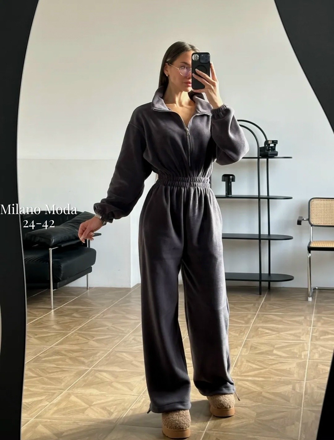 комбинезон цвет gray размер 42,комбинезон размер 42 gray,спортивный комбинезон велюровый повседневный gy.co. цвет темно-серый,комбинезон флисовый,спортивный комбинезон велюровый повседневный gy.co