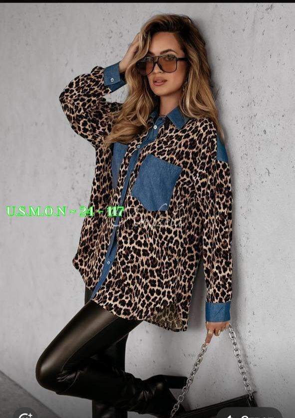 женские джинсовые рубашки,джинсовая рубашка,леопардовая рубашка,блузка джинсовая,рубашка леопард