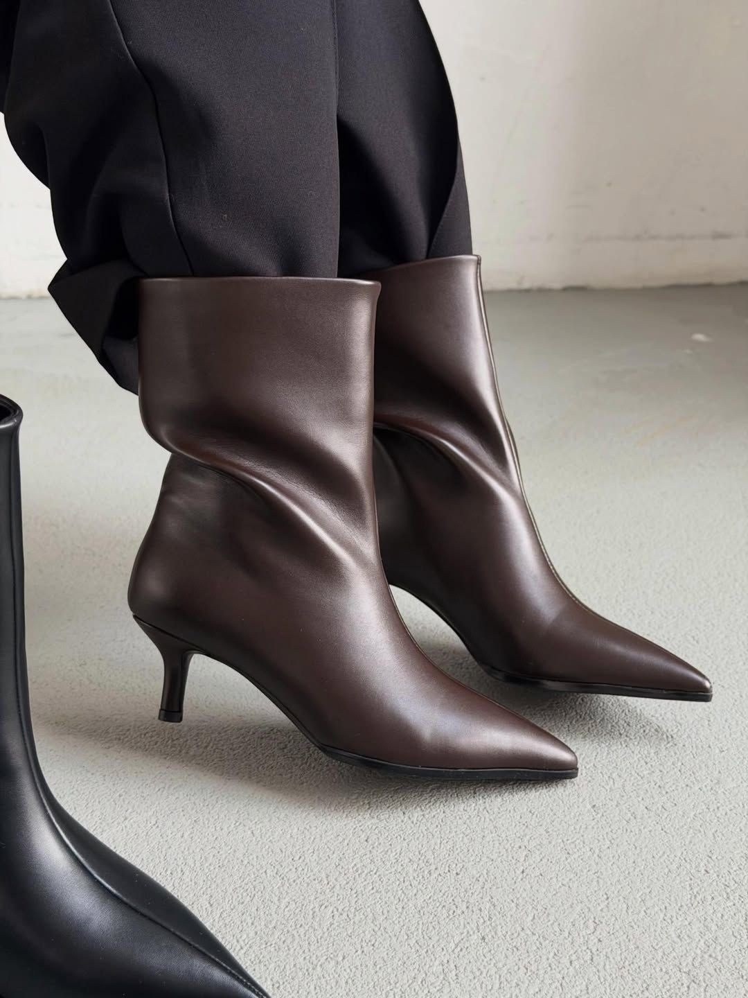 ботильоны женские,ботильоны на каблуке,ботильоны,,ботильоны демисезонные каблучок рюмочка starq 315398723