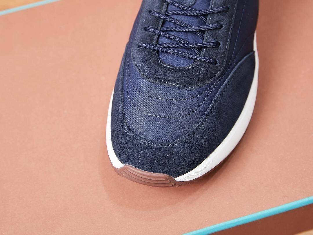 кроссовки loro piana,замшевые кроссовки,замшевые кроссовки loro piana week end walk - blue,кроссовка мужской,мужская  кроссовки