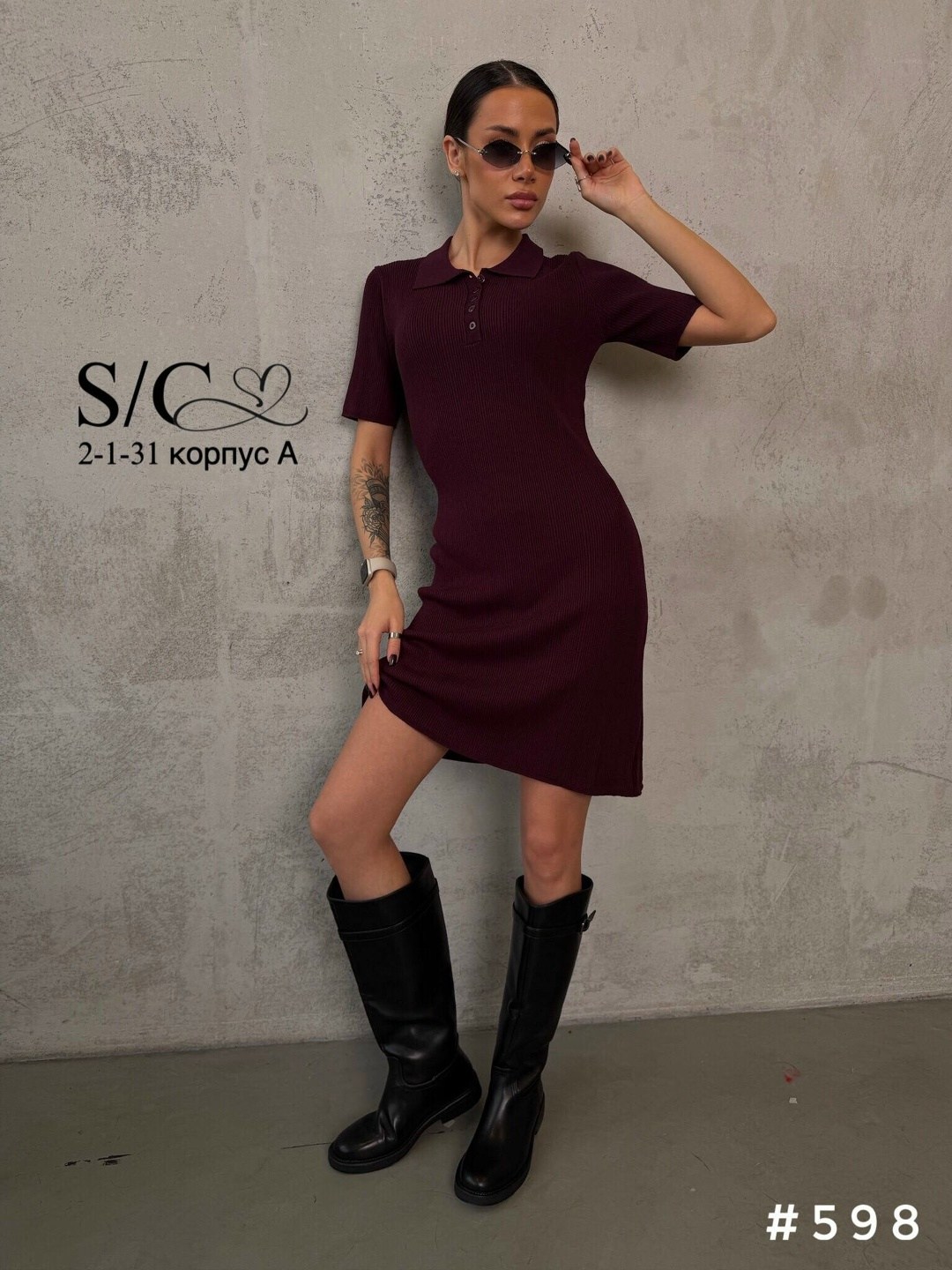 платье поло,платье с воротником поло,платье,платье поло мини,поло платье женское