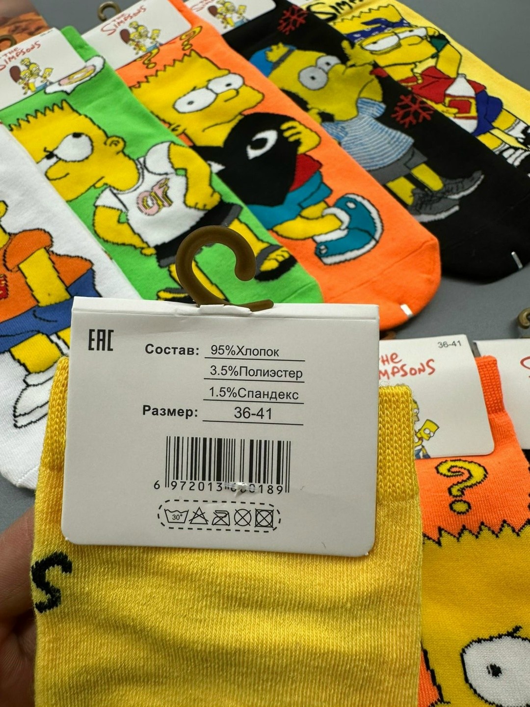 носки симпсоны,носки женские,носки комплект,комплект носки женские,носки мультяшные