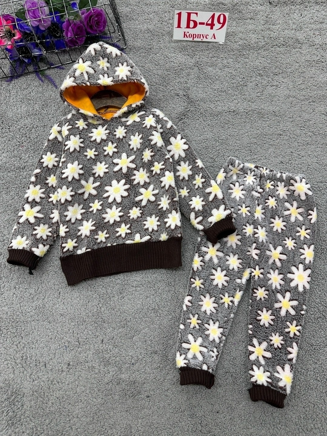 пижама детская арт. 1388984,пижама для девочек,пижама детская,пижама теплые,костюм детский