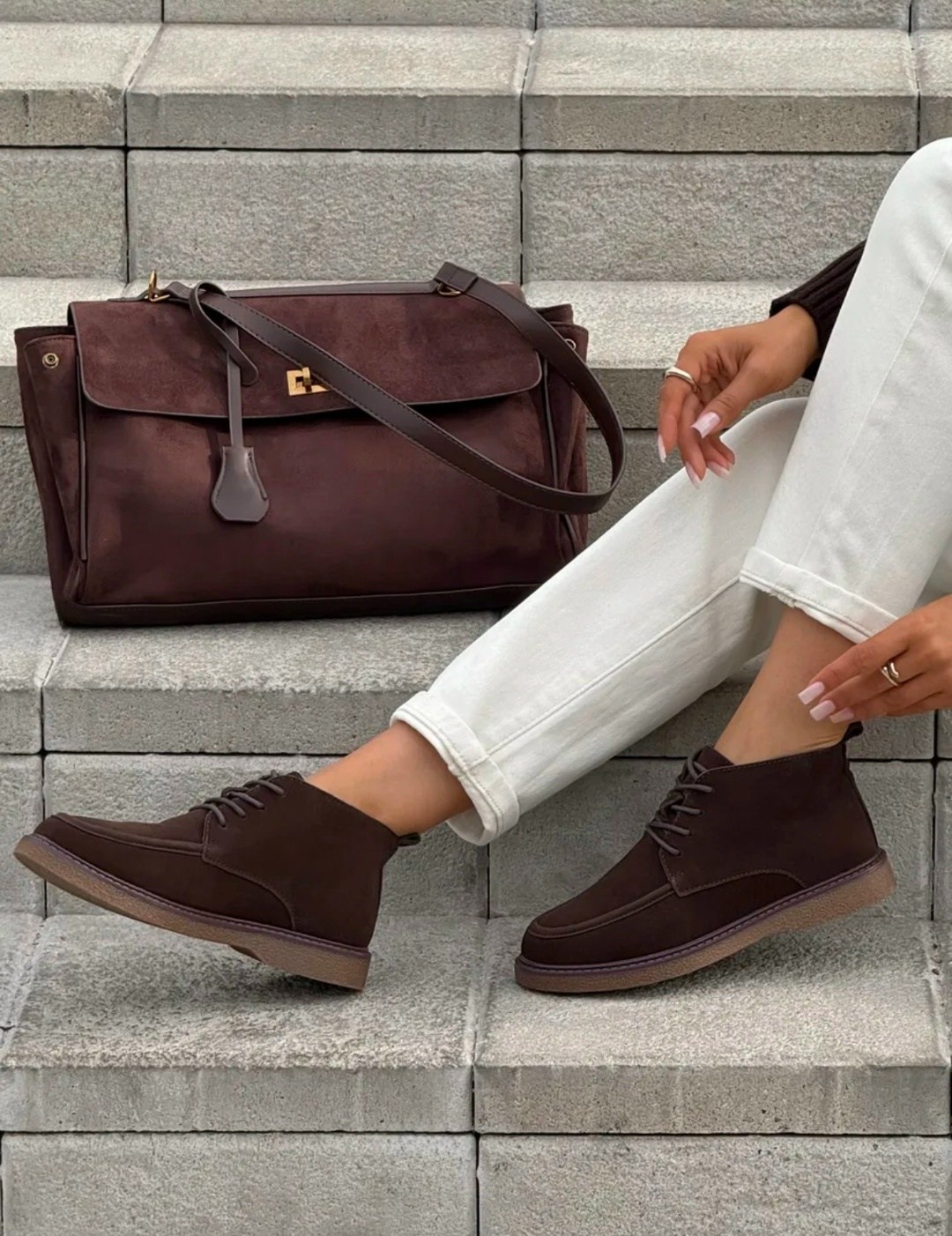 ,лоферы замшевые на шнуровке цвет коричневый,лоферы замшевые на шнуровке, женская,женские ботинки