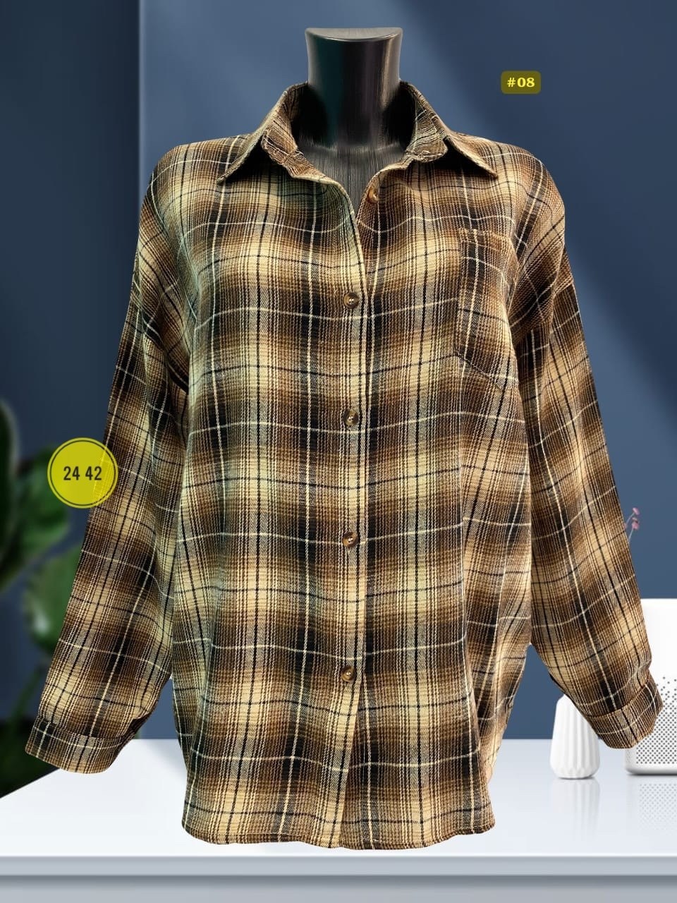 женская рубашка,рубашка в клетку,рубашка хб,рубашка в клетку женская,женская рубашка оверсайз нарядная elmira brend