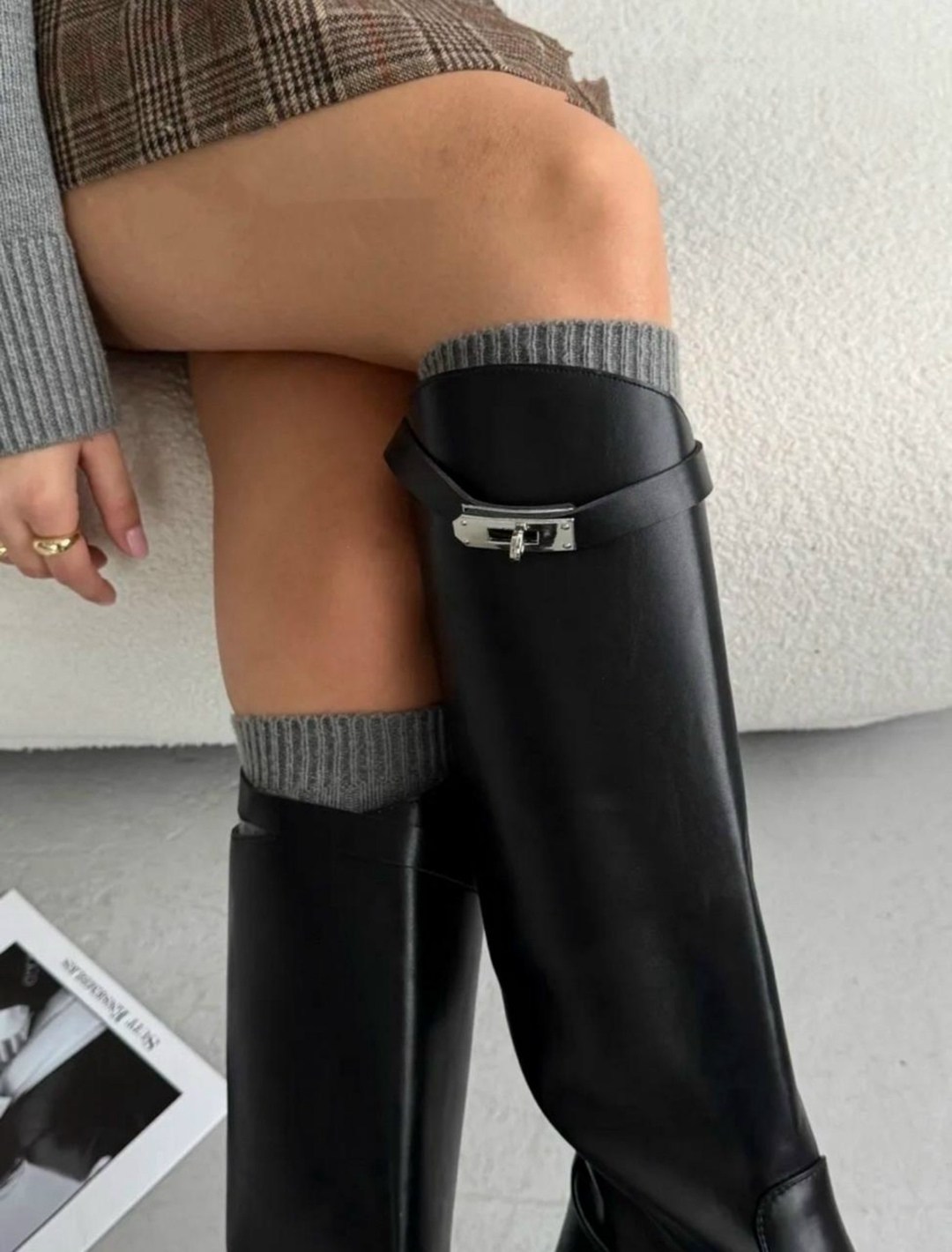 женские сапоги,сапоги трубы,сапоги трубы гермес,сапоги демисезонные,сапоги hermes жокейские