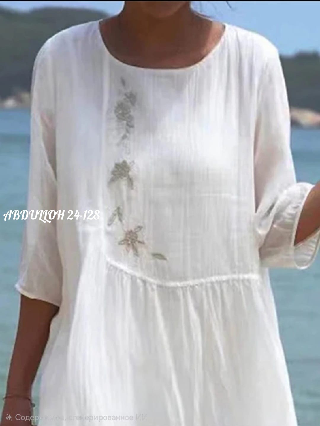 женское летнее платье бохо,летнее платье в стиле бохо,платье из хлопка и льна,летнее женское платье,пляжное платье