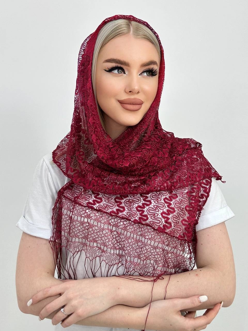 платок шарф накидка церковный,палантин женские,кружевной палантин,платок шарф,платок для храма женский