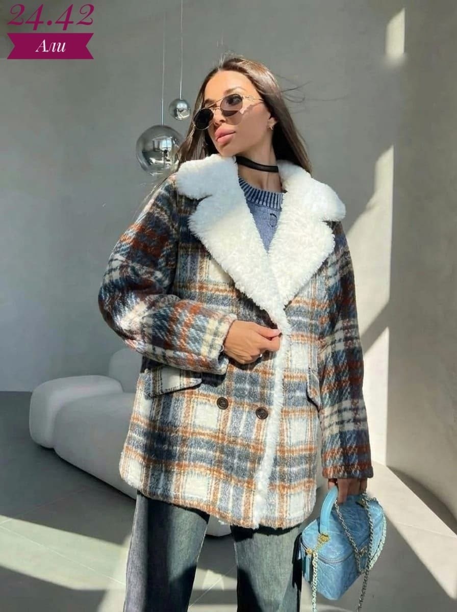 пальто в клетку,пальто модное,пальто женское,полупальто в клеточку женское,пальто зимнее