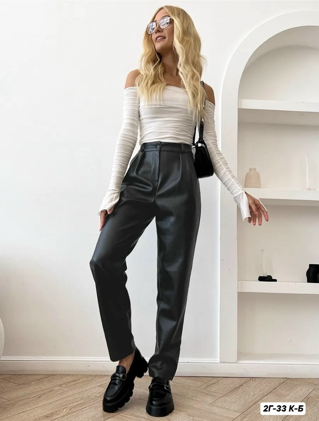 брюки палаццо кожаные из экокожи aesthetics,брюки из экокожи,кожаные брюки женские,стильные женские брюки из экокожи,штаны кожаные женские