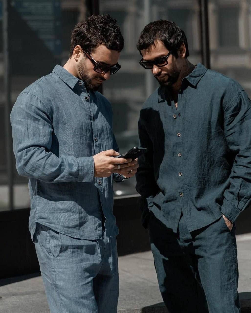 мужской льняной костюм,костюм с рубашкой,костюм летний мужской,костюм мужской,костюм классический мужской