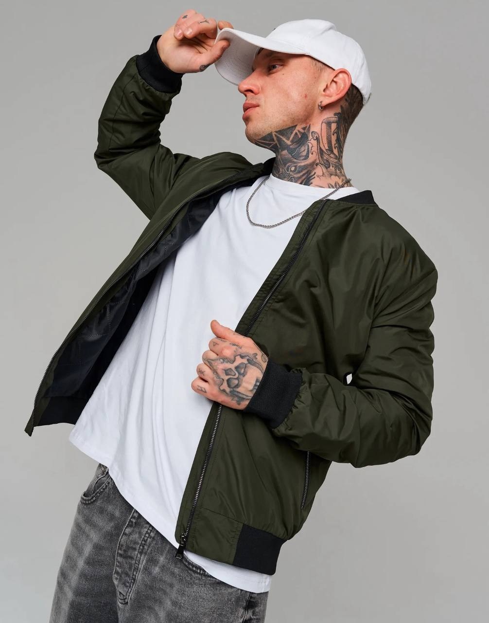 куртка бомбер,куртка бомбер мужская,куртка мужская демисезонная бомбер зеленая bolf ak86,повседневная куртка,мужской бомбер