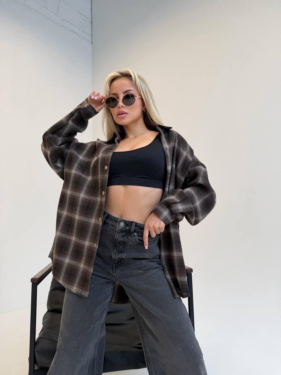 рубашка в клетку,рубашка в клетку оверсайз летняя esstobee,рубашка в клетку оверсайз,рубашка женская в клетку теплая оверсайз,женская рубашка в клетку