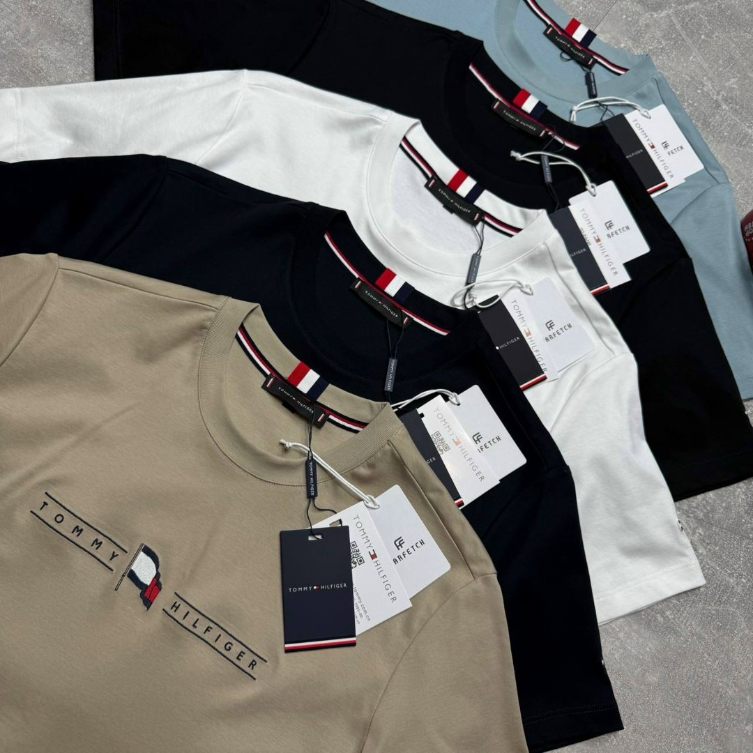 футболка мужская tommy hilfiger,футболки мужские,футболки для мужчин,футболки tommy hilfiger,комплект футболки