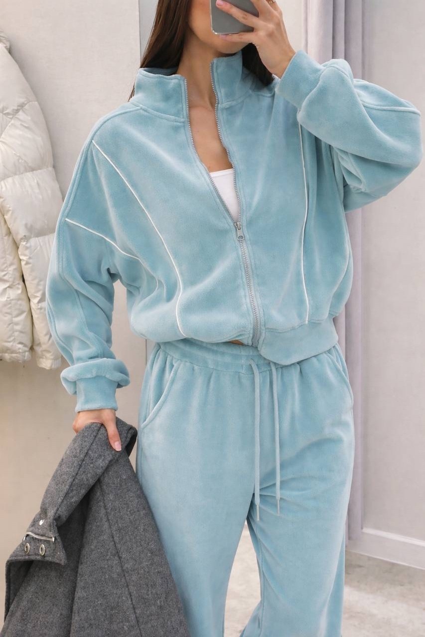 велюровый костюм,спортивный велюровый костюм,велюровый костюм женский,костюм велюровый серый,костюм велюровый спортивный cravy цвет серый
