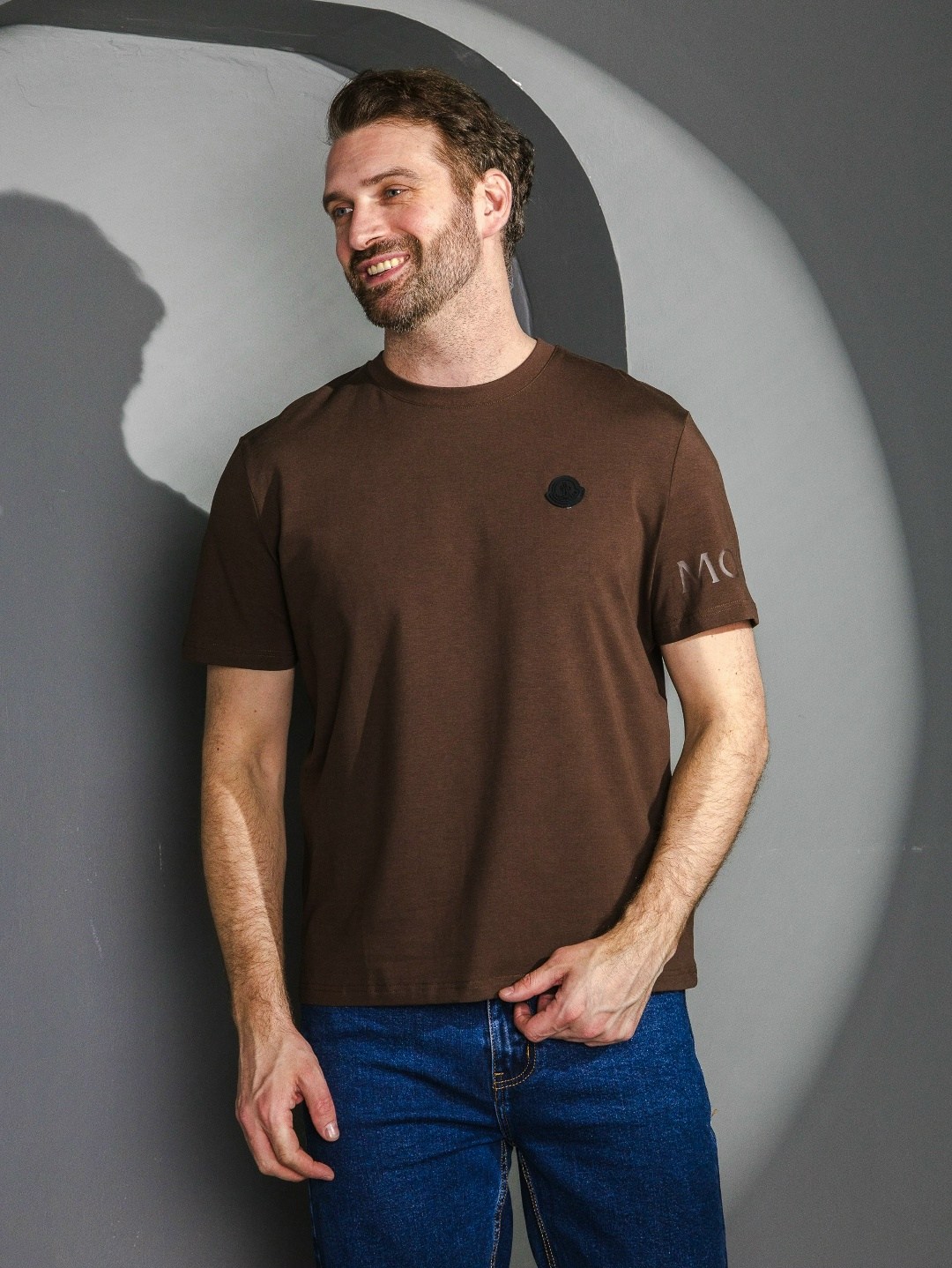 футболка мужская,футболка,футболка мужская с коротким рукавом,мужская футболка поло,коричневая футболка