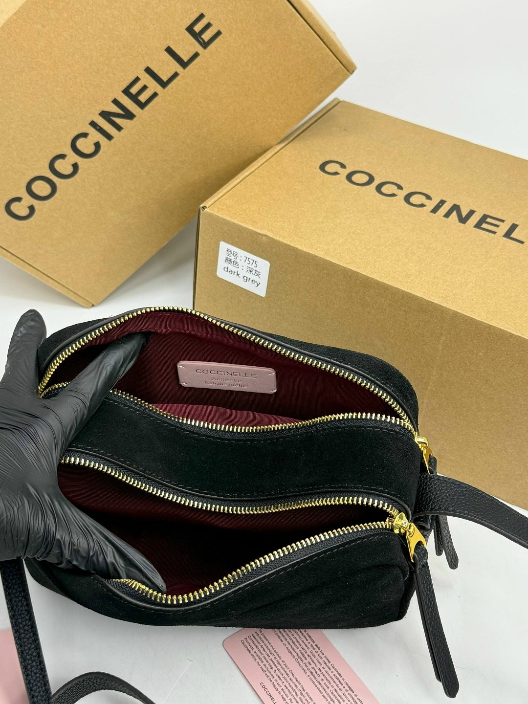 сумка coccinelle,сумка женская coccinelle,сумка женская brand-on из натуральной кожи и замши,замшевые coccinelle,женская сумка в стиле coccinelle замша натуральная+ кожа натуральная